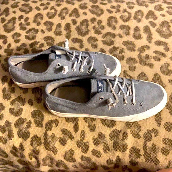 Sperry Grey Flannel Sneaks, 7 - Picture 3 of 9